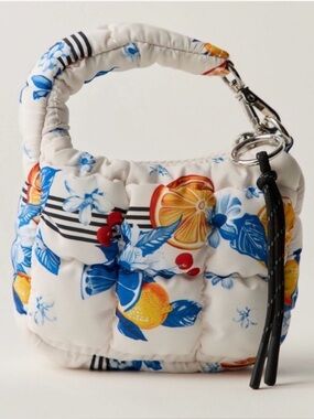 FP Movement Quilted Printed Micro Pouch- Tangerine Dream! Limited Edition!🔥NWT!